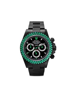 MAD Paris наручные часы Rolex Daytona 46 мм с изумрудами