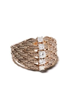 Kismet By Milka золотое кольцо с бриллиантами