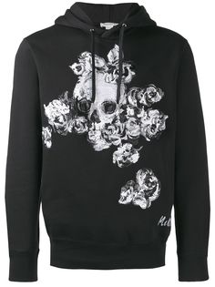 Alexander McQueen худи с принтом Skull