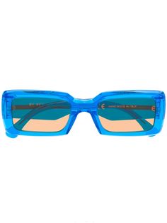 Retrosuperfuture солнцезащитные очки Sacro в прямоугольной оправе