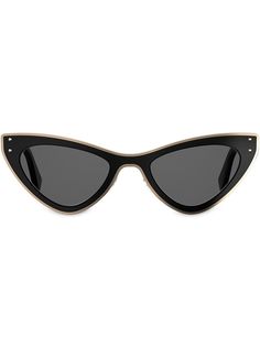 Moschino Eyewear солнцезащитные очки в оправе кошачий глаз