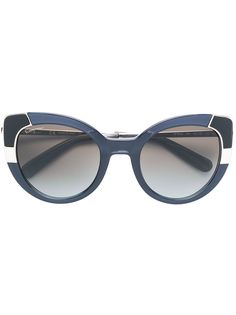 Salvatore Ferragamo солнцезащитные очки в стилистике ар-деко