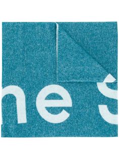 Acne Studios шарф Toronty с логотипом