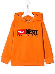 Diesel Kids худи с вышитым логотипом