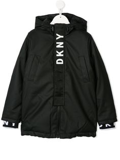 Dkny Kids куртка с контрастным логотипом