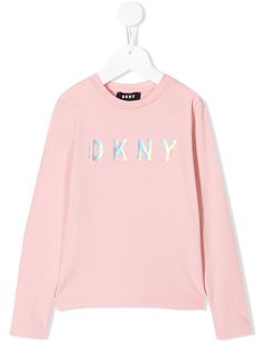 Dkny Kids футболка с логотипом