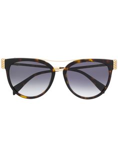 Moschino Eyewear солнцезащитные очки оверсайз