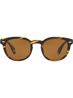 Oliver Peoples солнцезащитные очки Sheldrake в круглой оправе