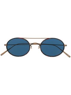 Oliver Peoples солнцезащитные очки Shai в круглой оправе