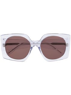 Courrèges Eyewear массивные солнцезащитные очки
