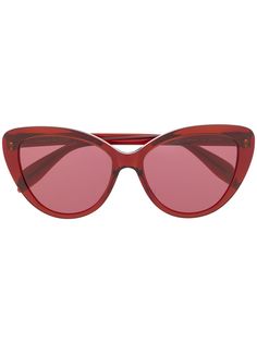 Alexander McQueen Eyewear солнцезащитные очки в оправе кошачий глаз