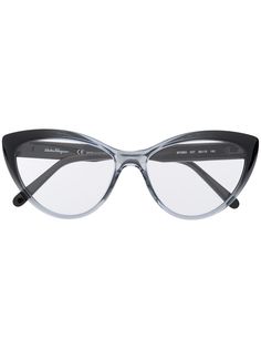 Salvatore Ferragamo солнцезащитные очки в оправе кошачий глаз