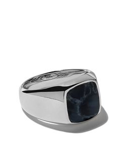 David Yurman кольцо-печатка Exotic Stone