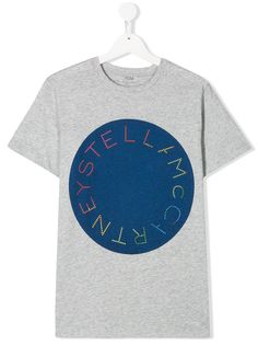 Stella McCartney Kids футболка с логотипом