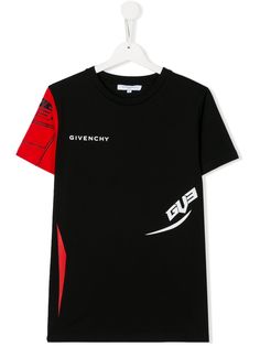 Givenchy Kids футболка с логотипом