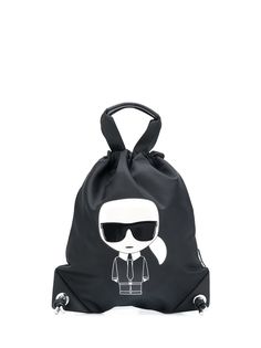 Karl Lagerfeld рюкзак Ikonik Karl с логотипом