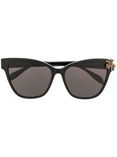 Alexander McQueen Eyewear солнцезащитные очки в оправе кошачий глаз