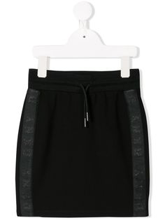 Dkny Kids юбка с контрастными полосками и логотипом