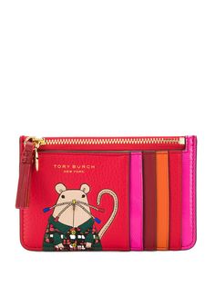 Tory Burch картхолдер с принтом Rita the Rat