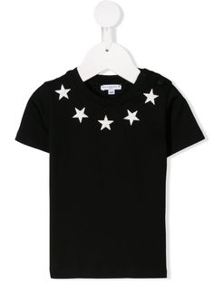 Givenchy Kids футболка с принтом звезд