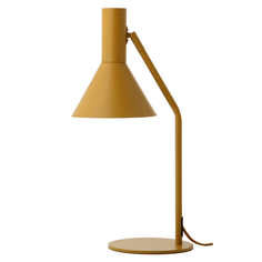 Лампа настольная lyss миндальная матовая (frandsen) коричневый 50.0 см.