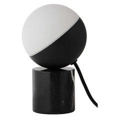Лампа настольная fabian mini мрамор (frandsen) черный 20.0 см.
