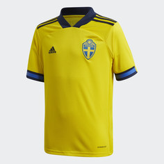 Домашняя футболка сборной Швеции adidas Performance