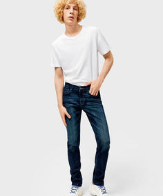 Узкие эластичные джинсы O`Stin