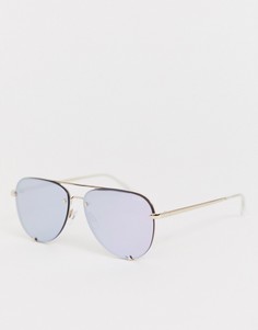 Солнцезащитные очки без оправы Quay Australia-Фиолетовый