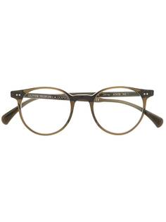 Oliver Peoples очки в круглой оправе