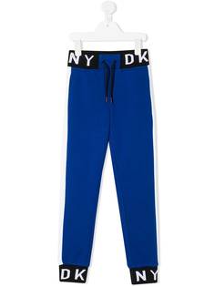 Dkny Kids спортивные брюки с полосками