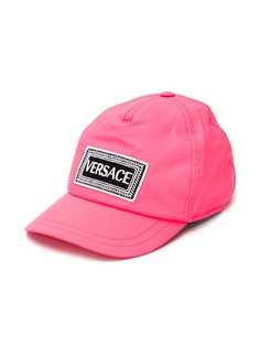 Young Versace кепка с нашивкой-логотипом