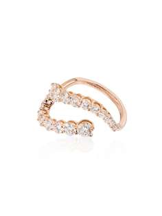 Melissa Kaye золотое кольцо Aria Skye с бриллиантами