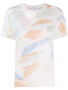 Collina Strada футболка с эффектом разбрызганной краски