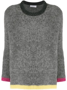 Société Anonyme свитер с контрастной отделкой
