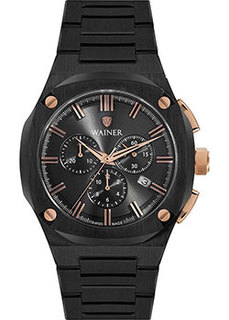 Швейцарские наручные мужские часы Wainer WA.10000C. Коллекция Wall Street