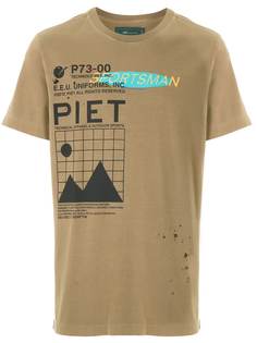 Piet футболка с принтом Re-Sports