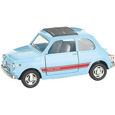 Коллекционная машинка Serinity Toys Fiat 500, голубая
