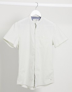 Кремовая рубашка с мелким принтом Tom Tailor-Белый