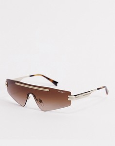 Белые солнцезащитные очки-маска Vogue x Millie Bobby Brown-Белый