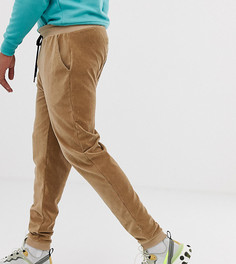 Светло-коричневые вельветовые брюки с манжетами COLLUSION-Коричневый