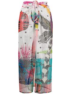 Missoni Mare пляжная юбка с абстрактным принтом