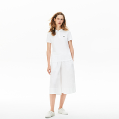 Женское поло Lacoste Classic Fit из дыщащего хлопка Peqie