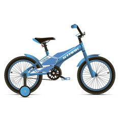 Велосипед Stark Tanuki Boy (2020) городской кол.:16" голубой/белый 10.3кг (H000015185)