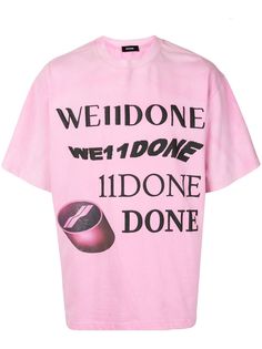 We11done футболка с логотипом