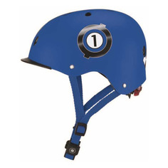 Шлем для велосипеда/самоката Globber Elite Lights р.:48-53 синий (507-100)