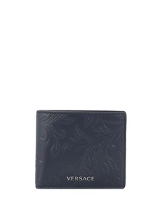 Versace бумажник с тиснением Barocco