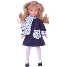 Классическая кукла Asi Селия в синем пальто 30 см, арт 163310