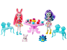 Кукла Mattel Enchantimals Чаепитие Пэттер Павлины и Бри Кроли GLD41