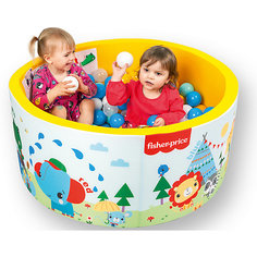 Сухой бассейн Hotenok Fisher Price "Учим цвета" с шариками